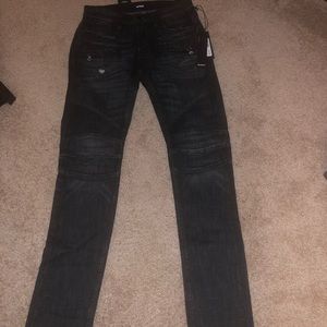 Hudson Blinder Skinny Biker Denim - Size 30